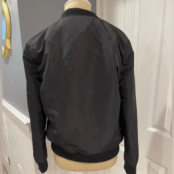 Sugar Lips Bomber Jacket - Picture 7 of 8